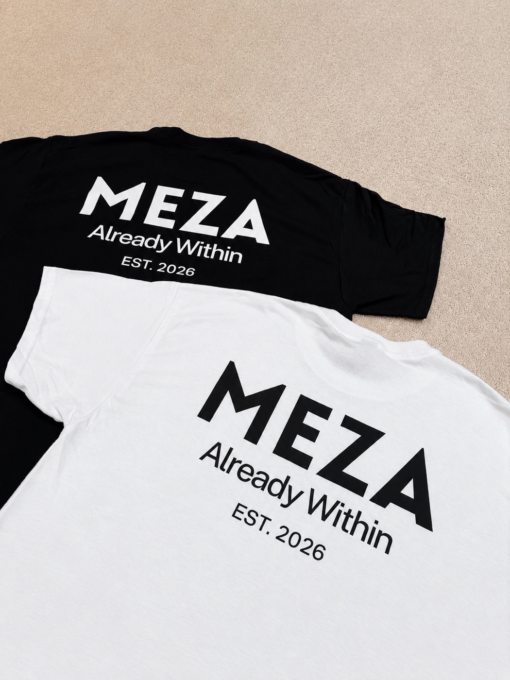 Already Within Tee — MEZA Run Club merch